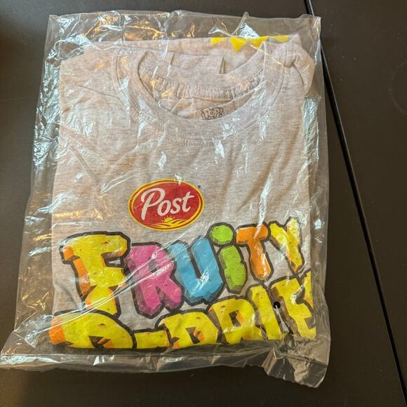 NWT Small Funko Pop Tee Fruity Pebbles Flintstones Gamestop Ad Icons T Shirt - Picture 2 of 5